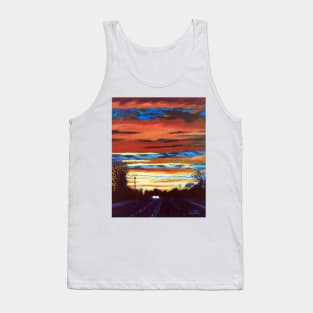 'SUNSET OVER REA ROAD' Tank Top